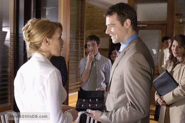 Film still: divorce proceedings between the Ammons — Million Dollar Murder (2005)